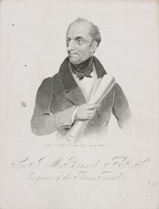 Sir Marc Isambard Brunel , franskfødt engelsk ingeniør og oppfinner, ca 1810-tallet av Unbekannt