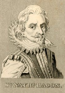 Sir Nathaniel Bacon, 1647-1676, 1830. av Unbekannt