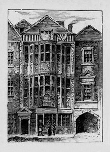 Sir Paul Pindars hus, 1890 av Unbekannt