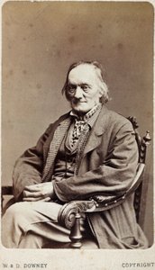 Sir Richard Owen, engelsk naturforsker og paleontolog, ca 1880 av Unbekannt