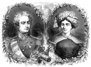 Sir Robert und Lady Sale von Unbekannt