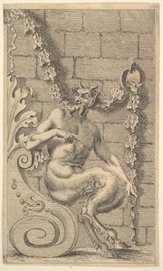 Sittende Satyrer, etter 1732. av Unbekannt