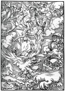 Skisse for The Last Judgment i Gerard dEuphrate, Paris, 1549, 1870 av Unbekannt