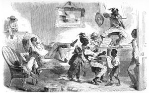 Slaver feirer frigjøring, ca 1860-tallet av Unbekannt