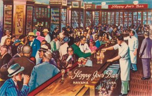 Sloppy Joes Bar, Havana, Cuba, 1951 av Unbekannt