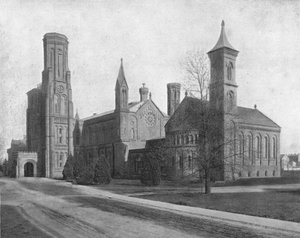 Smithsonian Institution, Washington D.C., USA, c1900. av Unbekannt