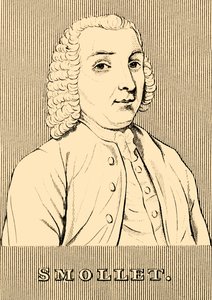 Smollet, 1721-1771, 1830. av Unbekannt