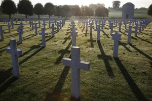 Somme amerikansk kirkegård, Bony, Frankrike av Unbekannt