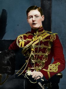 Snart var han en flott subaltern i de 4. husarene, 1895, 1945 av Unbekannt