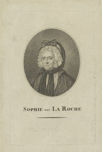 Sophie von La Roche, født Gutermann von Gutershofen 1730-1807, ca. 1800 av Unbekannt