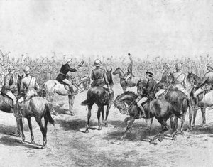 ...Soudan, 1883-85...Wolseley tok farvel med det australske infanteriet..., 1901. av Unbekannt