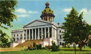 South Carolina State Capitol, Columbia, S.C., 1942. av Unbekannt