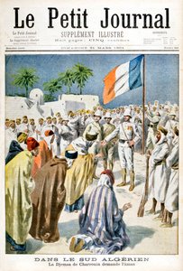 Sør for Algerie ber Djemaa de Charrouin om nåde, 1901 av Unbekannt