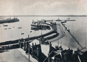 Southampton - The Pier, 1895 av Unbekannt