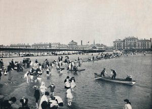 Southport - The Pier and the South Lake, 1895 av Unbekannt