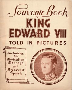 Souvenirbok til kong Edward VIII: Fortalt i bilder, 1937 av Unbekannt