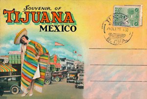 Suvenir fra Tijuana, Mexico, c1939 av Unbekannt