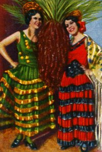 Spanske dansere, c1928. av Unbekannt