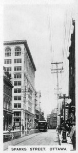 Sparks Street, Ottawa, Canada, ca 1920-tallet av Unbekannt