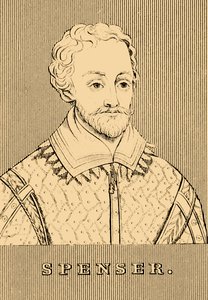 Spenser, c1552-1599, 1830. av Unbekannt