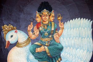 Sri Mrimam hinduistiske tempel. Hva er hindu? Sri Brahmi Singapore av Unbekannt
