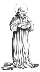 St Bonaventure, 1221-1274, 1400-tallet, 1849 av Unbekannt