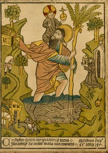 St. Christopher. 1423, 1915. av Unbekannt