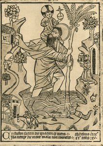 St. Christopher. 1423, 1915. av Unbekannt