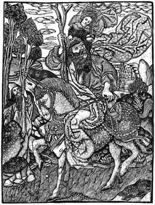 St Christopher til hest, 1964. av Unbekannt