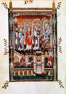 St Denis før Sissinius, 1317 av Unbekannt