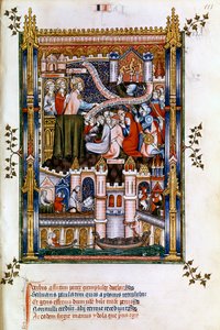 St Denis forkynnelse, 1317 av Unbekannt