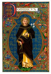 St Dominic, 1886 av Unbekannt