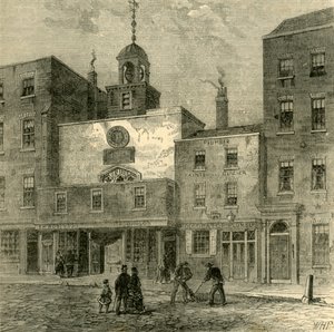 St. Ethelburgas kirke, c1872. av Unbekannt