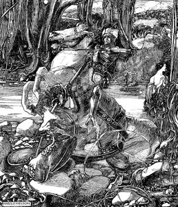 St George og dragen, 1901 av Unbekannt