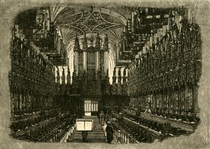 St. Georges kapell, Windsor, 1898. av Unbekannt