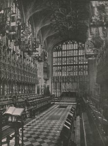 St Georges Chapel, Windsor, 1910. av Unbekannt