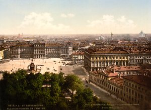 St Isaacs Square, St Petersburg, Russland, c1890-c1905 av Unbekannt