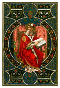 Evangelisten Johannes, 1886 av Unbekannt