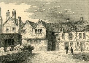 St. Katherines Hospital - The Brothers Houses i 1781, c1872. av Unbekannt