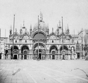 Markuskirken, Venezia, Italia, slutten av 1800- eller begynnelsen av 1900-tallet av Unbekannt