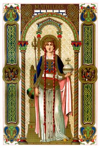St Mathilda, 1886 av Unbekannt