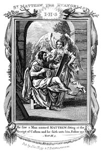 St Matteus evangelisten, c1808 av Unbekannt