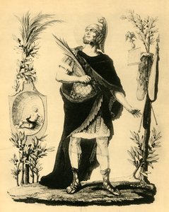St. Napoleons offiser Romain, martyr, tidlig på 1800-tallet, 1921. av Unbekannt