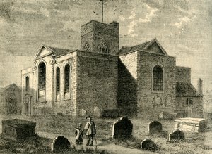 St. Nikolaus Kirche, Deptford, ca. 1878 von Unbekannt