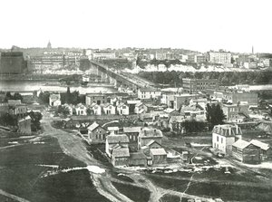 St Paul fra vest, USA, 1895. av Unbekannt