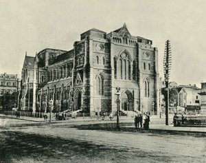 St. Pauls Cathedral, Melbourne, 1901. av Unbekannt