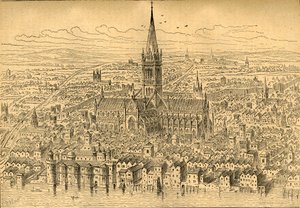 St. Pauls and the Neighborhood i 1540, 1897. av Unbekannt