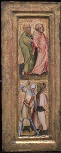 St. Peter og St. Paul, St. George og St. James the Greater, ca. 1424. av Unbekannt