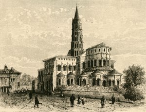 St. Sernin, Toulouse, 1890. av Unbekannt