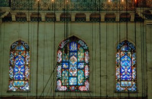 Glassmaleri, Suleymaniye-moskeen, 1557 av Unbekannt